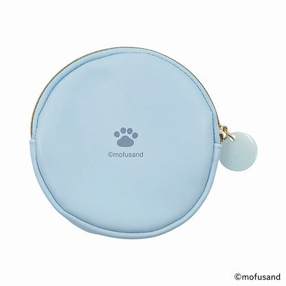 mofusand 원 동전 케이스 플록 (Circle Coin Case Flocky) (상어냥)