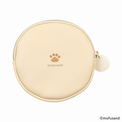 mofusand Circle Coin Case Case Flocky（Nyanko Sweets）
