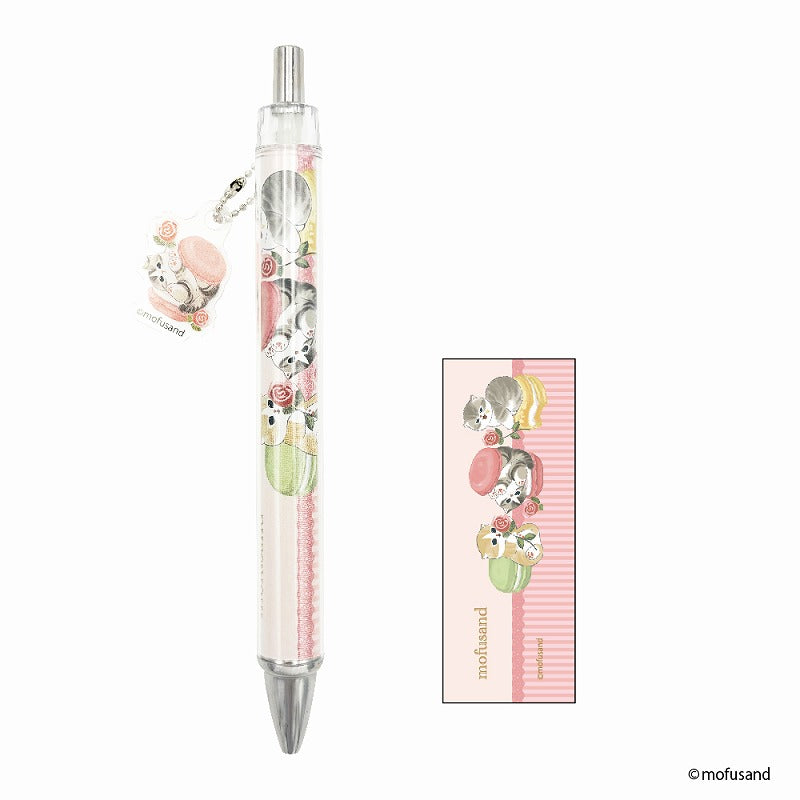 mofusand Charm ballpoint pen (sweets blossom pink)