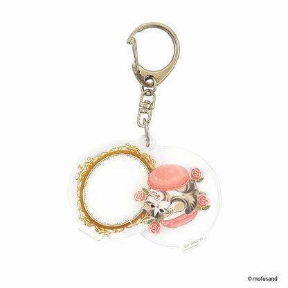 mofusand スライドキーホルダー(スイーツブロッサム・ピンク)