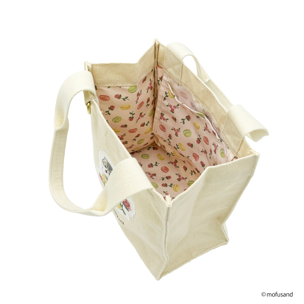 mofusand Square tote bag (sweets blossom)