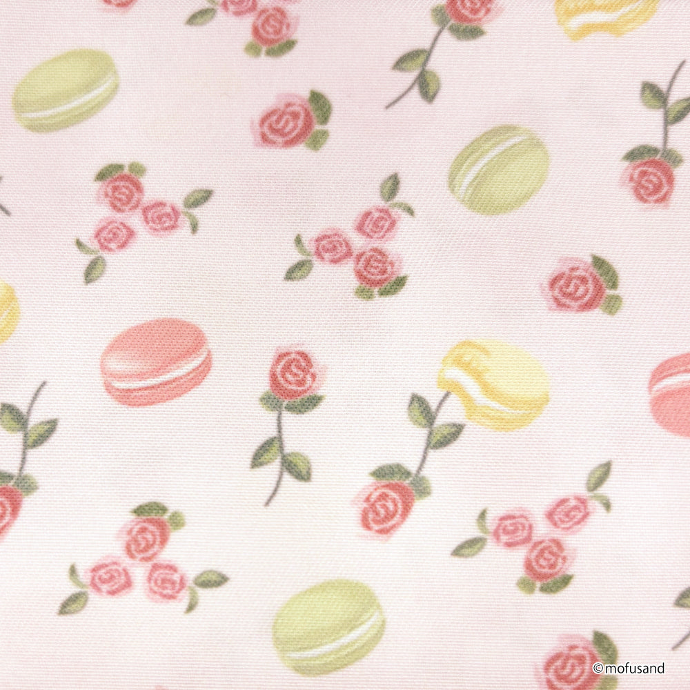 mofusand 사각형 토트 백 (과자 꽃)