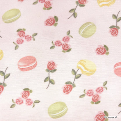 mofusand 사각형 토트 백 (과자 꽃)