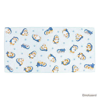 mofusand Quick-Dry Bath Towel (Shark Meow)