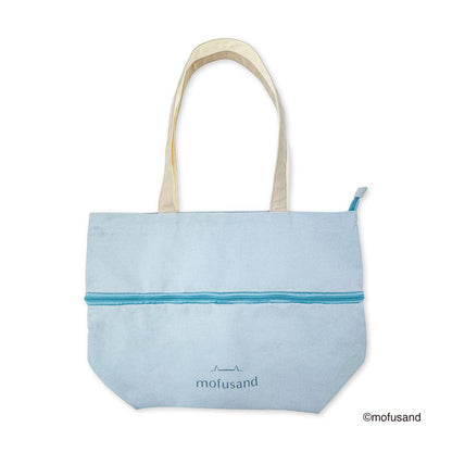 mofusand Expandable Tote Bag L (Blue)