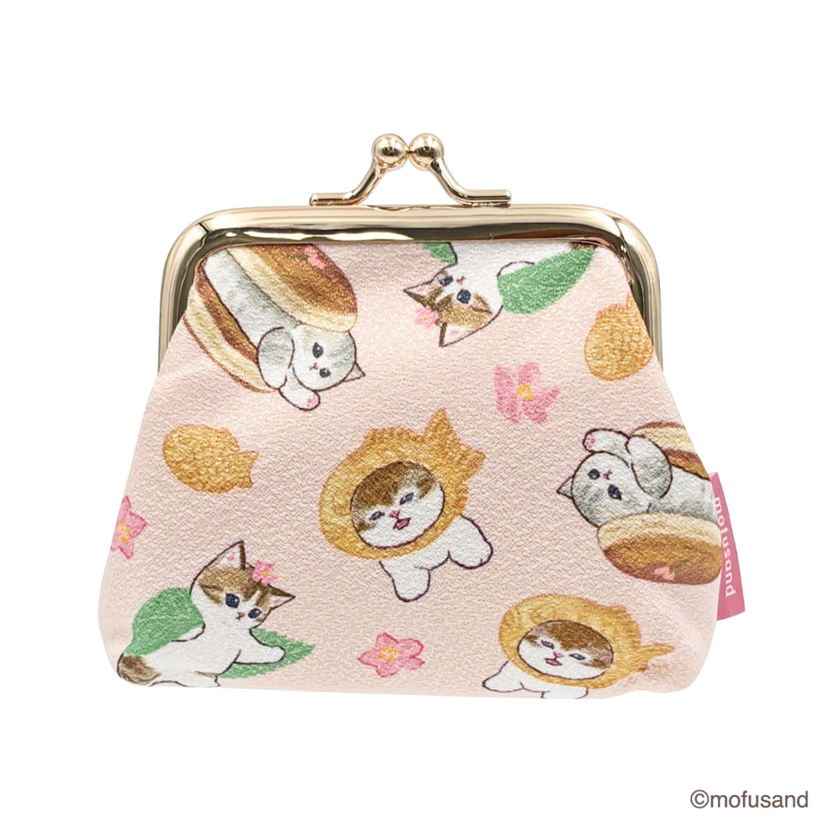 mofusand Mini Clasp Pouch Chirimen (Wagashi)