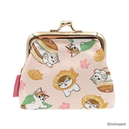 mofusand Mini Clasp Pouch Chirimen (Wagashi)