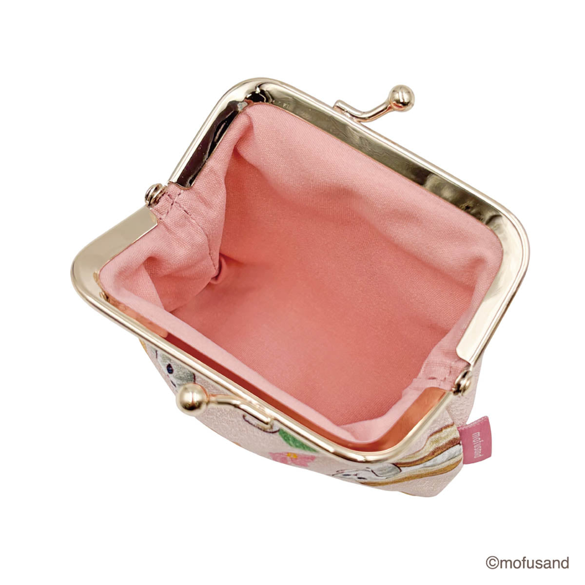 mofusand Mini Clasp Pouch Chirimen (Wagashi)