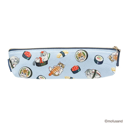 mofusand Slim Pen Pouch Chirimen (Sushi)