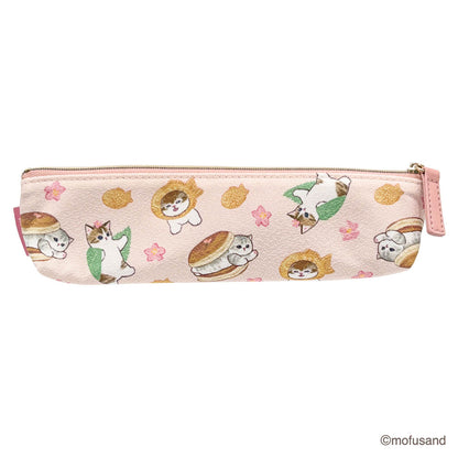 mofusand Slim Pen Pouch Chirimen (Wagashi)