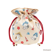 mofusand Drawstring Bag Chirimen (Local)