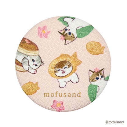 mofusand Mirror Chirimen (Wagashi)