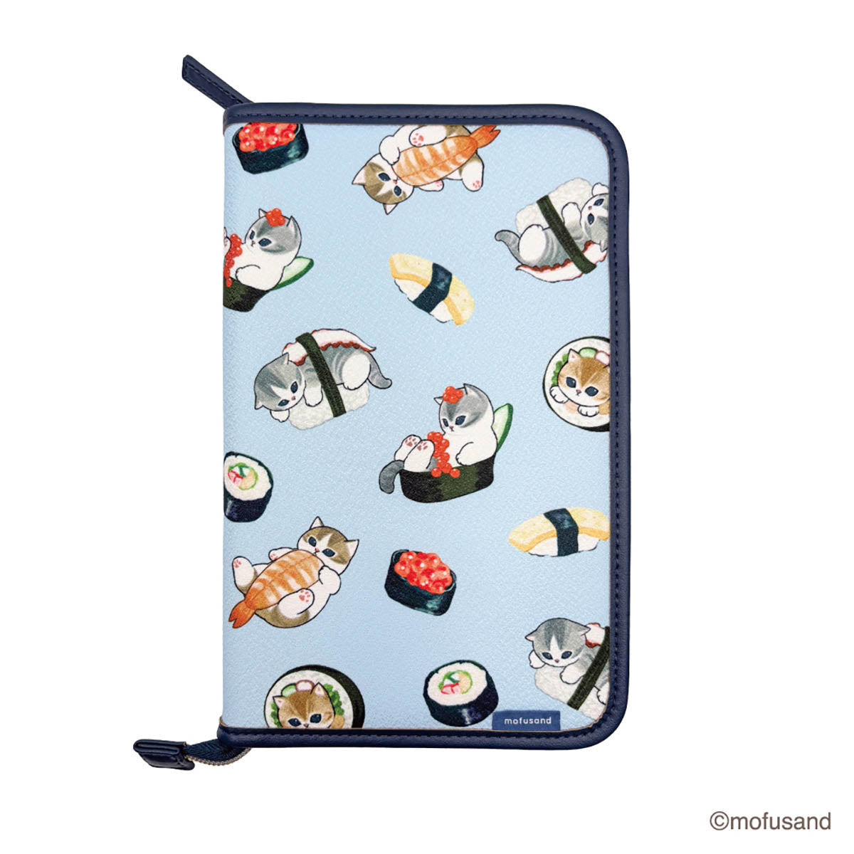 mofusand Free Case Chirimen (Sushi)