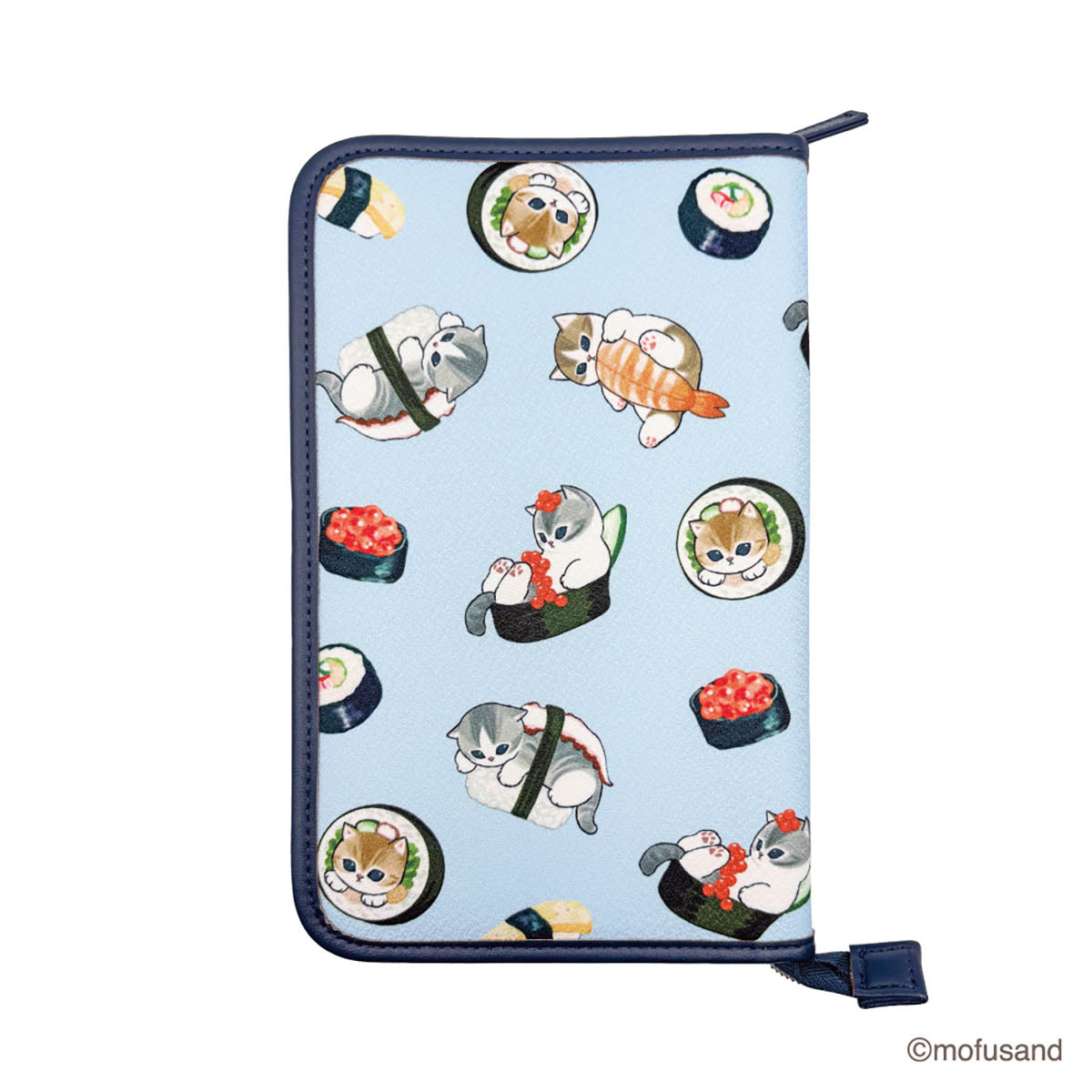 mofusand Free Case Chirimen (Sushi)