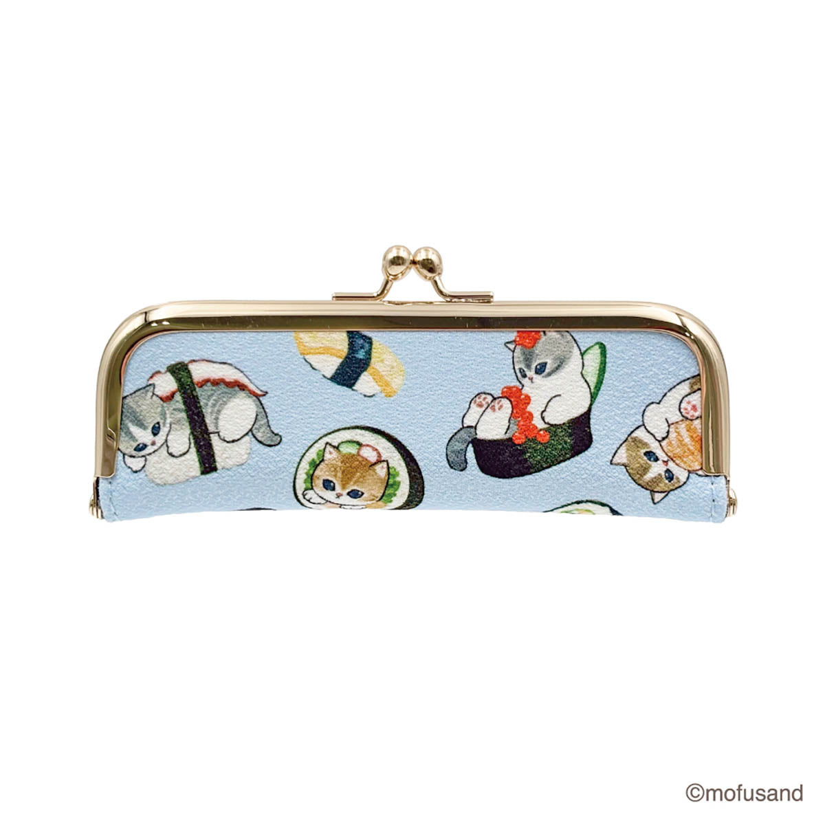 mofusand Seal Case Chirimen (Sushi)