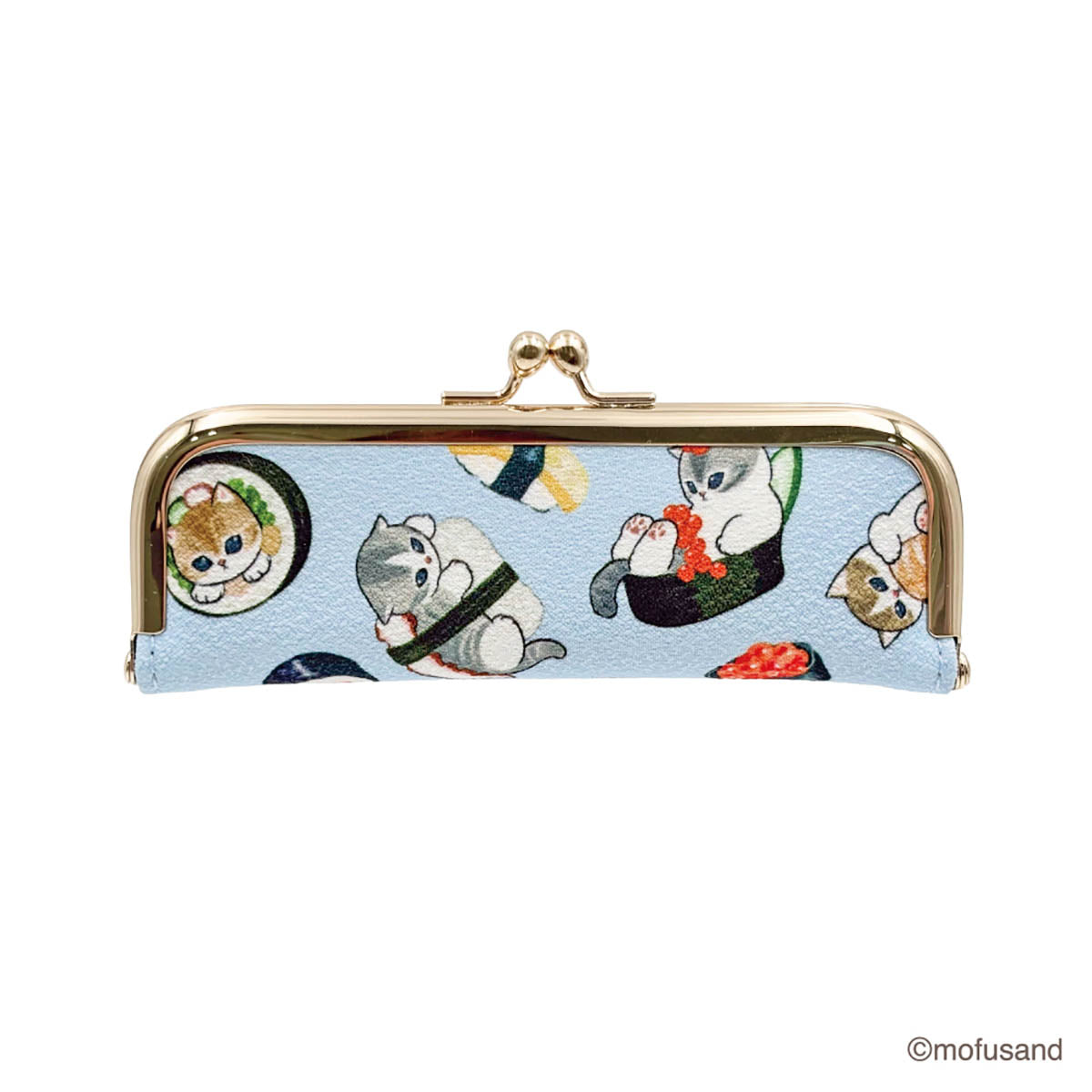 mofusand Seal Case Chirimen (Sushi)