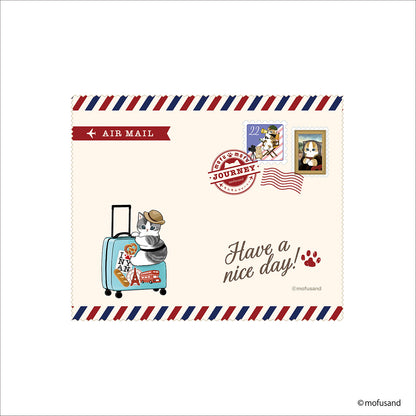 mofusand mofumofu journey Glasses Case (Pink)