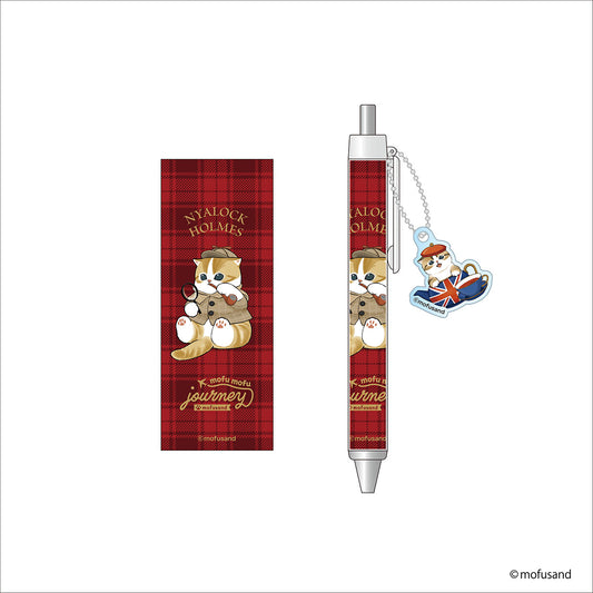 mofusand mofumofu journey Ballpoint Pen with Charm (Holmes)