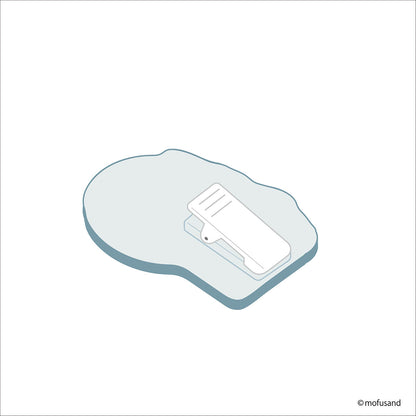 mofusand もふもふジャーニー アクリルクリップ(真実の口)