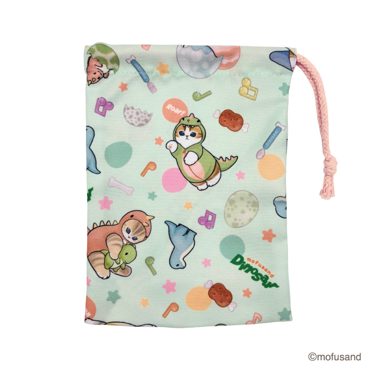 mofusand 杯子束口袋（怪兽猫）