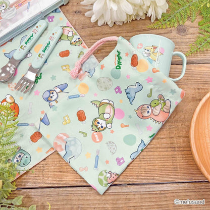 mofusand 杯子束口袋（怪兽猫）