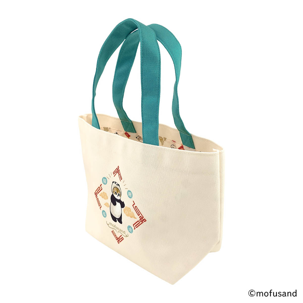 mofusand 托特包 熊貓貓(藍色)