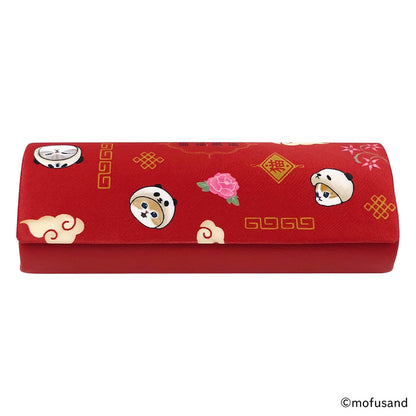mofusand 眼鏡盒 熊貓貓(紅色)