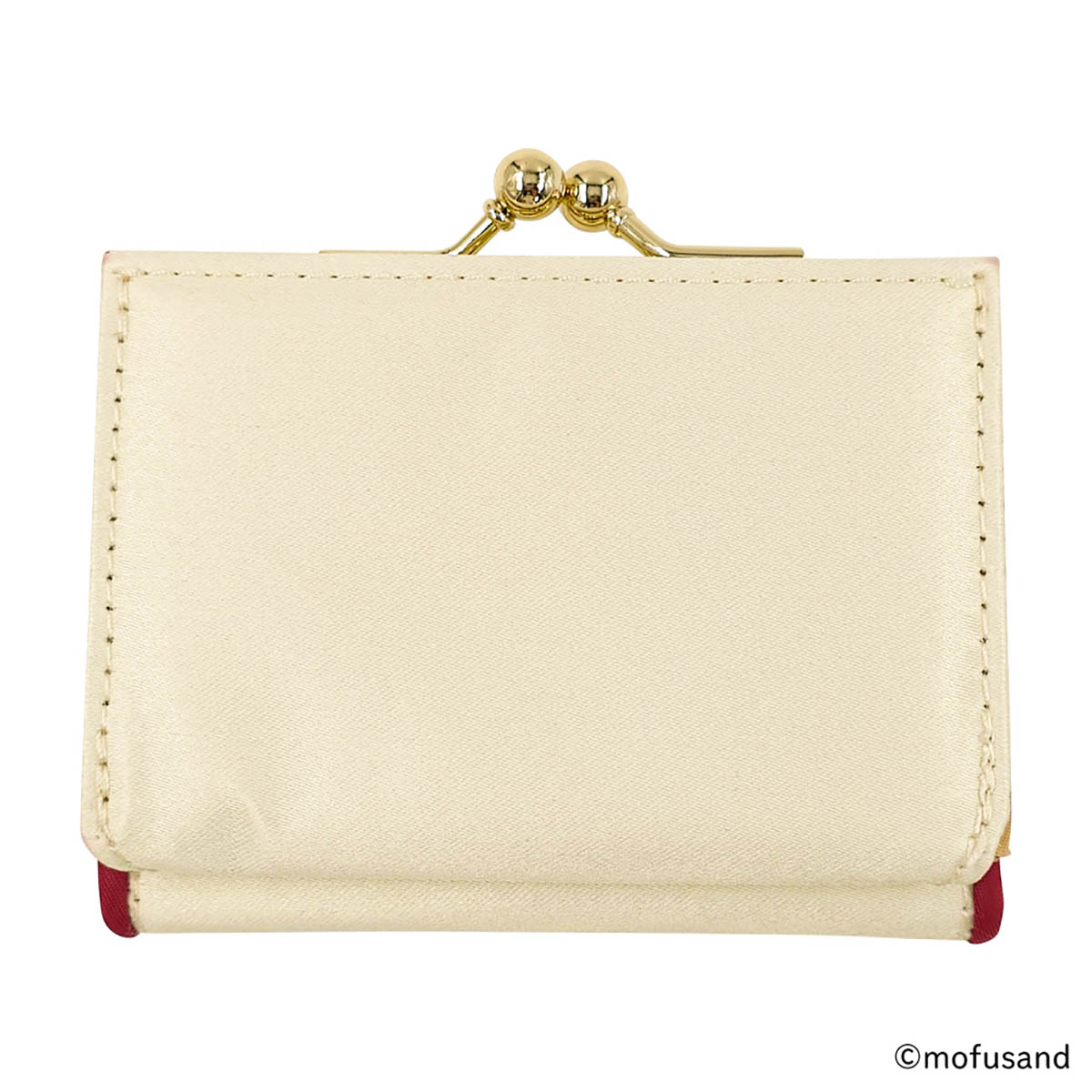 mofusand Mini Wallet - Panda Meow (Ivory)