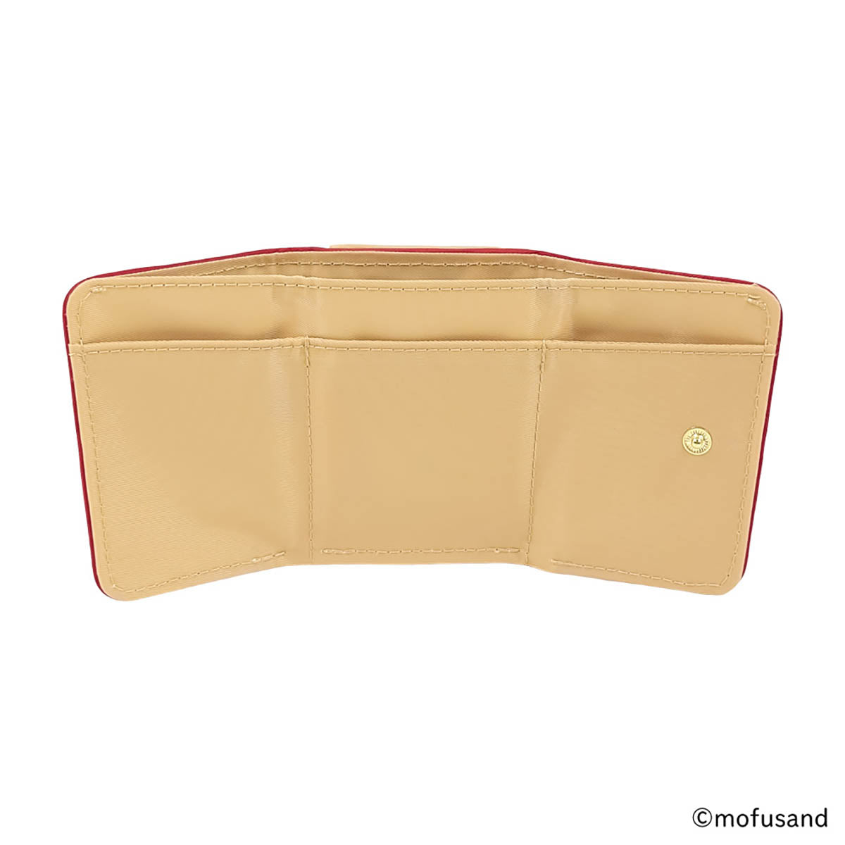 mofusand Mini Wallet - Panda Meow (Ivory)