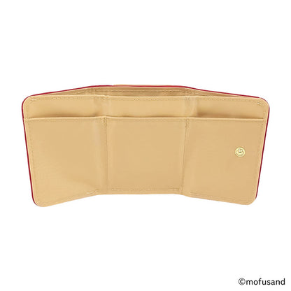 mofusand Mini Wallet - Panda Meow (Ivory)