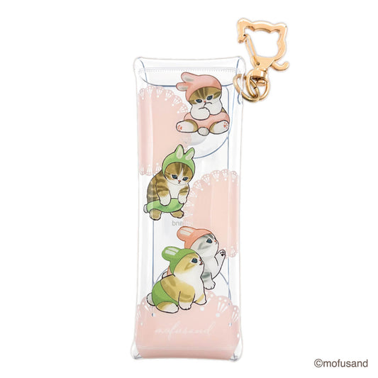 mofusand Clear Lip Case (Rabbit Meow)