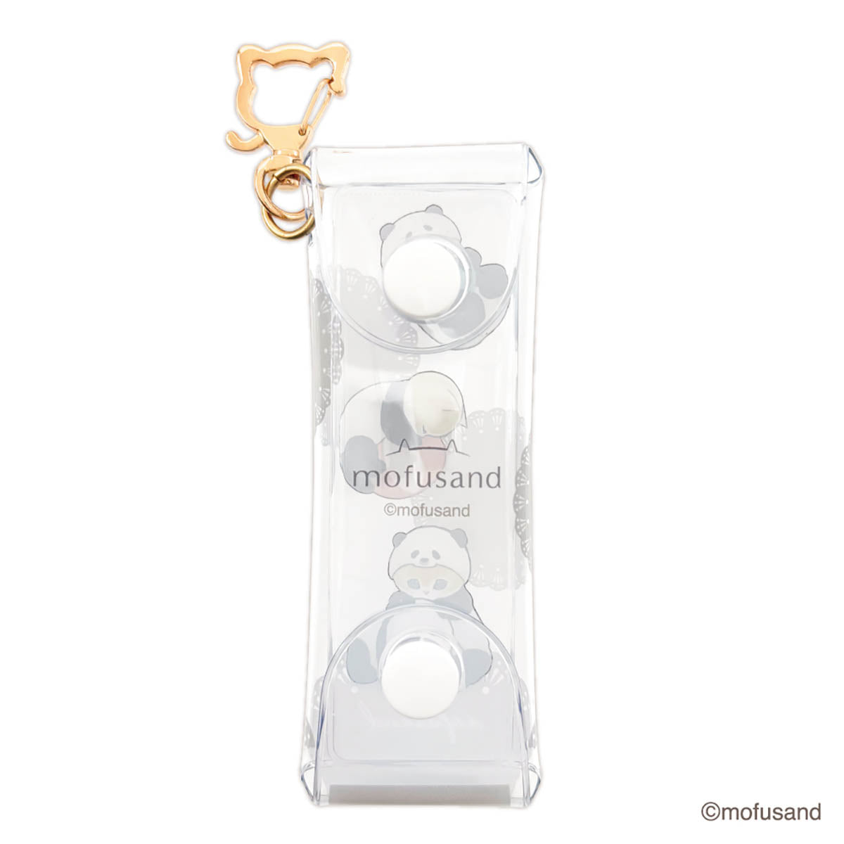 mofusand Clear Lip Case (Panda Meow)