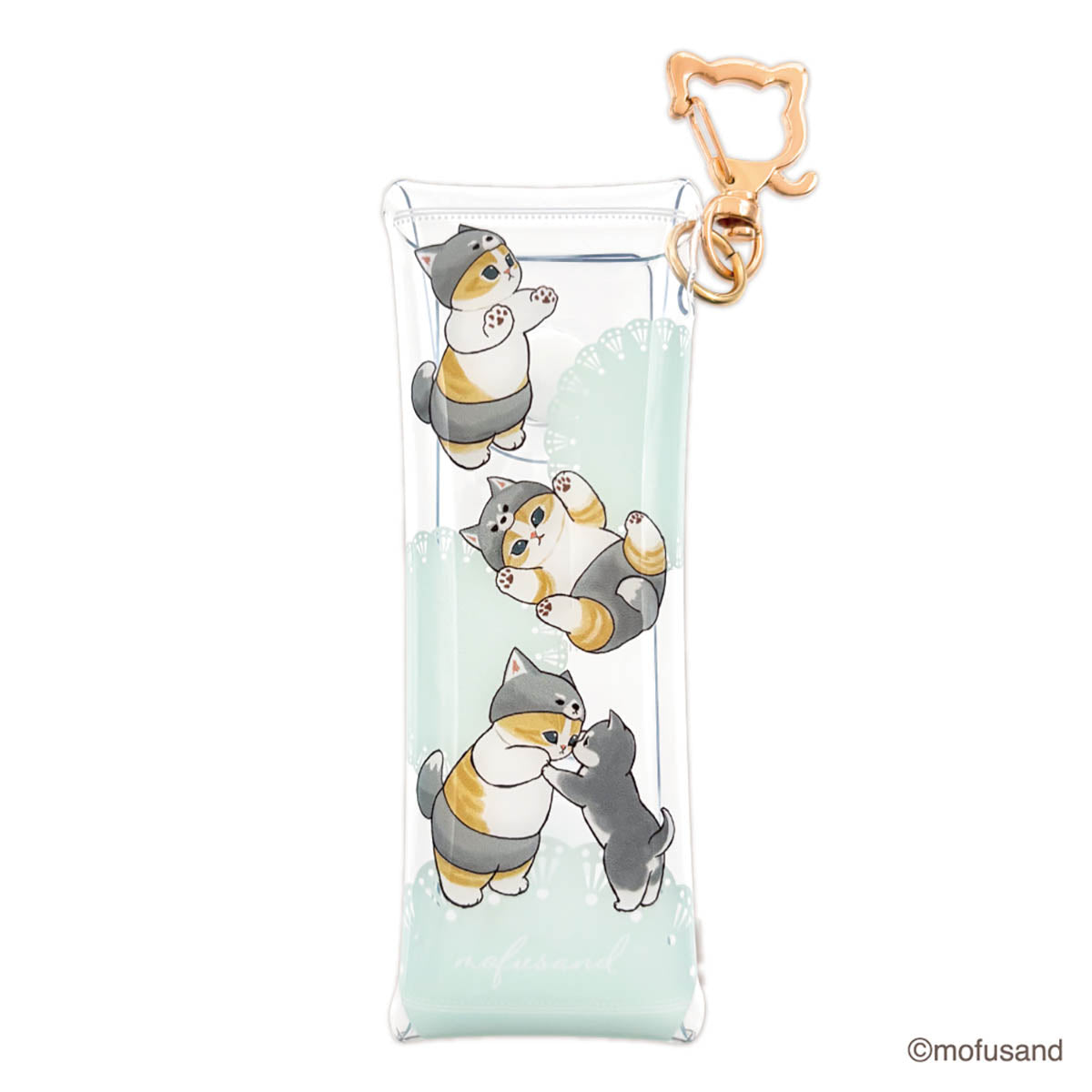 mofusand Clear Lip Case (Wolf Meow)