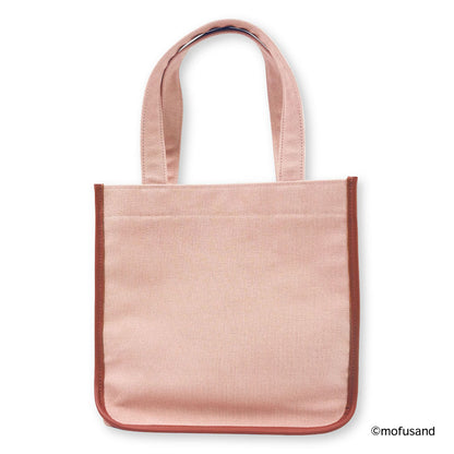 mofusand 托特包 Botanical（粉色·兔猫）