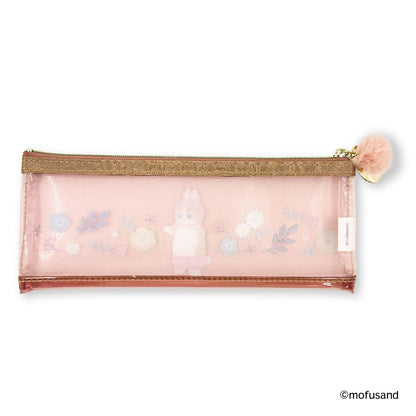 mofusand 牙刷套装 Botanical（粉色·兔猫）