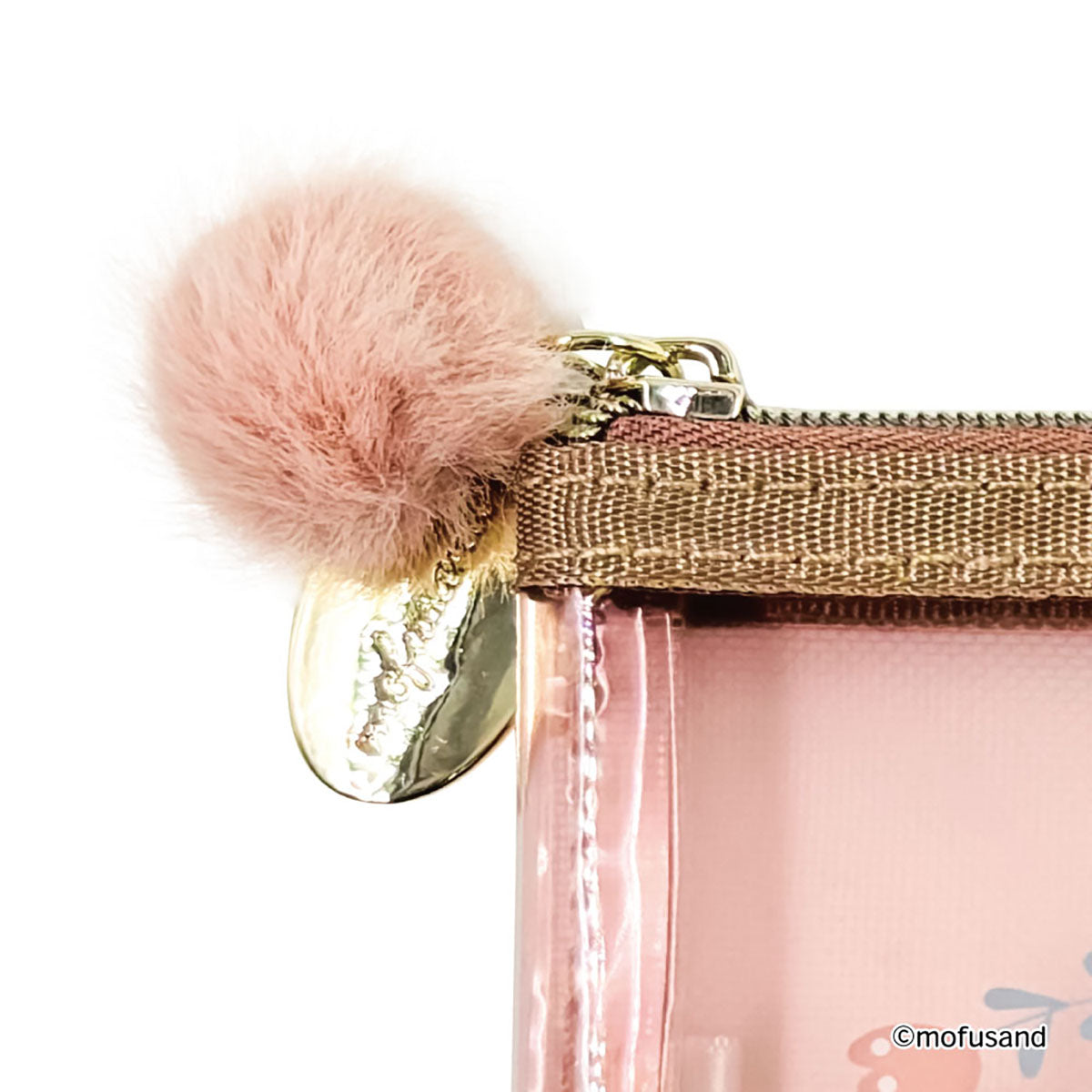 mofusand 牙刷套装 Botanical（粉色·兔猫）