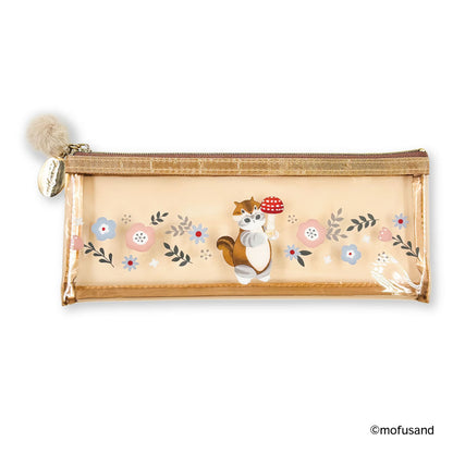 mofusand 歯ブラシセット ボタニカル(ベージュ・りすにゃん)