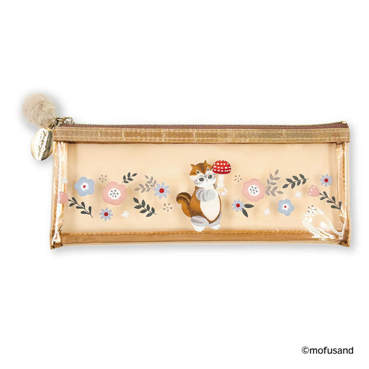 mofusand 牙刷套裝 Botanical（米色·松鼠貓）