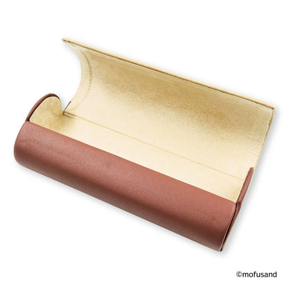 mofusand メガネケース ボタニカル(ベージュ・りすにゃん)