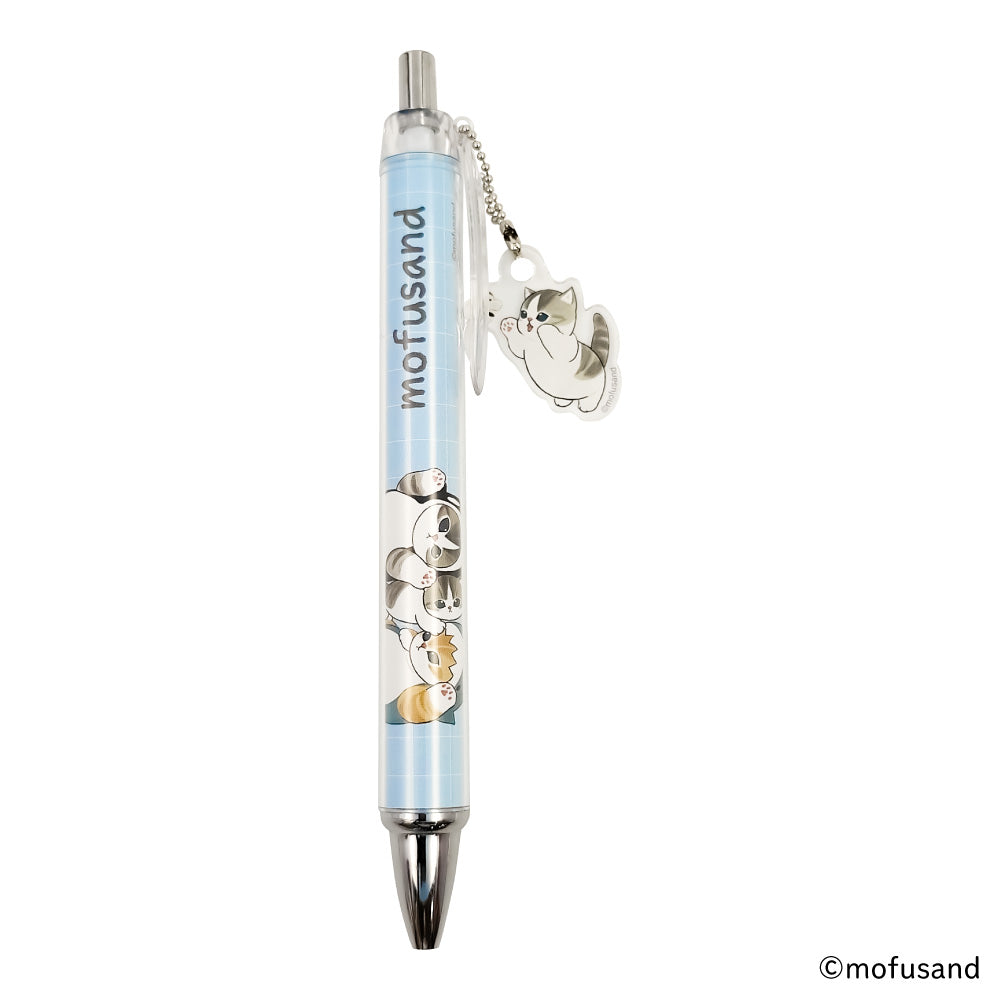 mofusand Ballpoint Pen with Charm Friendly Shark Meows Days