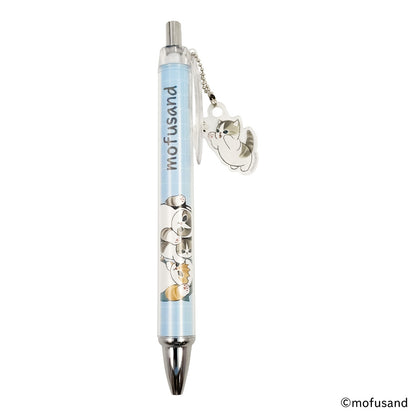 mofusand Ballpoint Pen with Charm Friendly Shark Meows Days