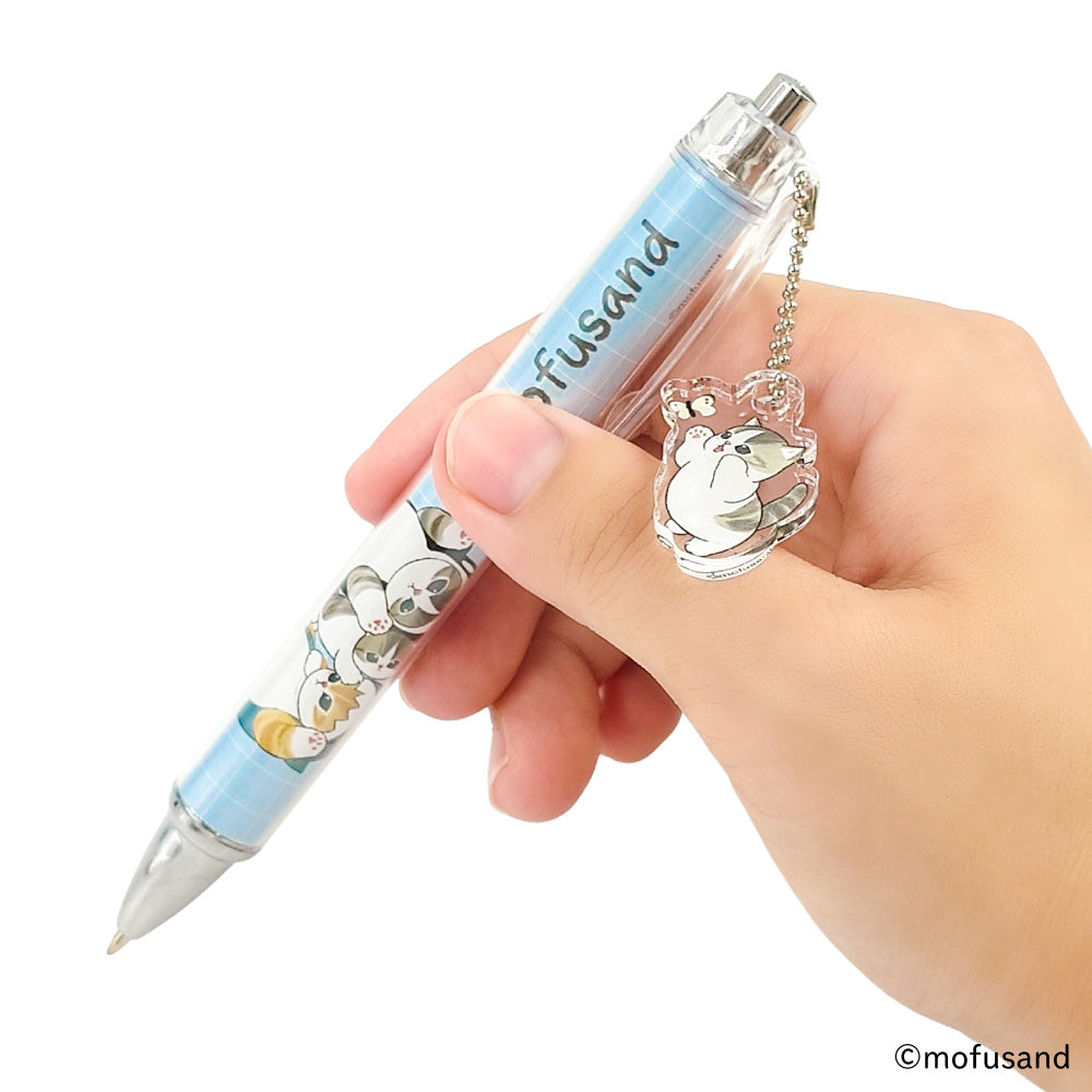 mofusand チャーム付きボールペン サメにゃんたちの仲良しDays