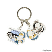 mofusand Double Acrylic Keychain Friendly Shark Meows Days (B)