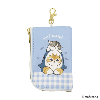 mofusand 키 & 패스 케이스 상어냥들의 사이 좋은 Days