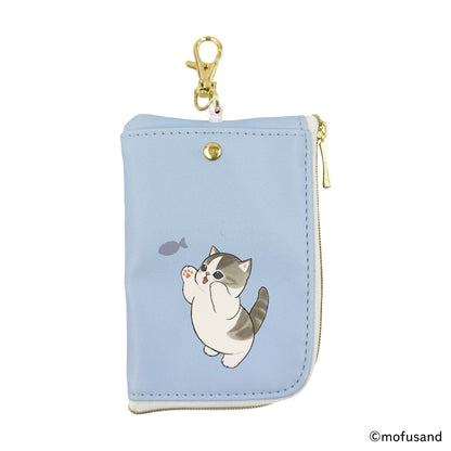 mofusand 키 & 패스 케이스 상어냥들의 사이 좋은 Days