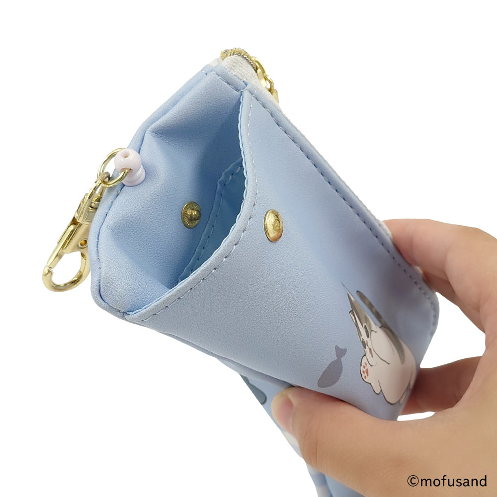 mofusand キー＆パスケース サメにゃんたちの仲良しDays | mofusand