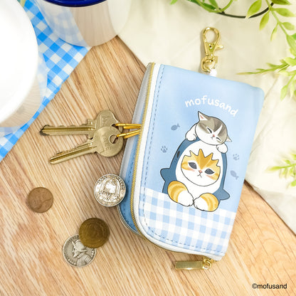 mofusand 키 & 패스 케이스 상어냥들의 사이 좋은 Days