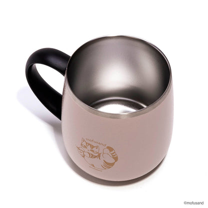 mofusand Stainless Mug with Lid SHORT (Pink)