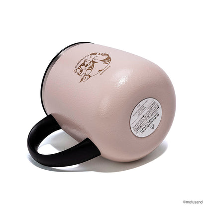 mofusand Stainless Mug with Lid SHORT (Pink)