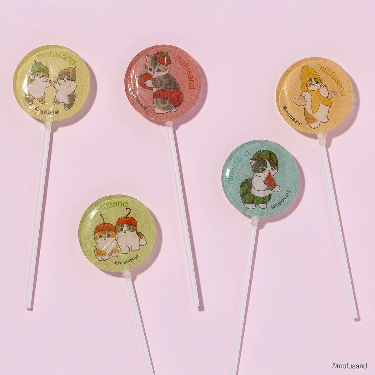 mofusand Stick Candy Meows And Fruits (Pear)